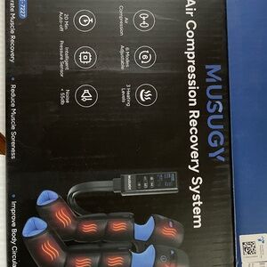 Leg and feet massager and heater